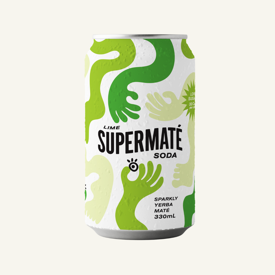 Yerba Maté Soda with Lime 16 x 330ml